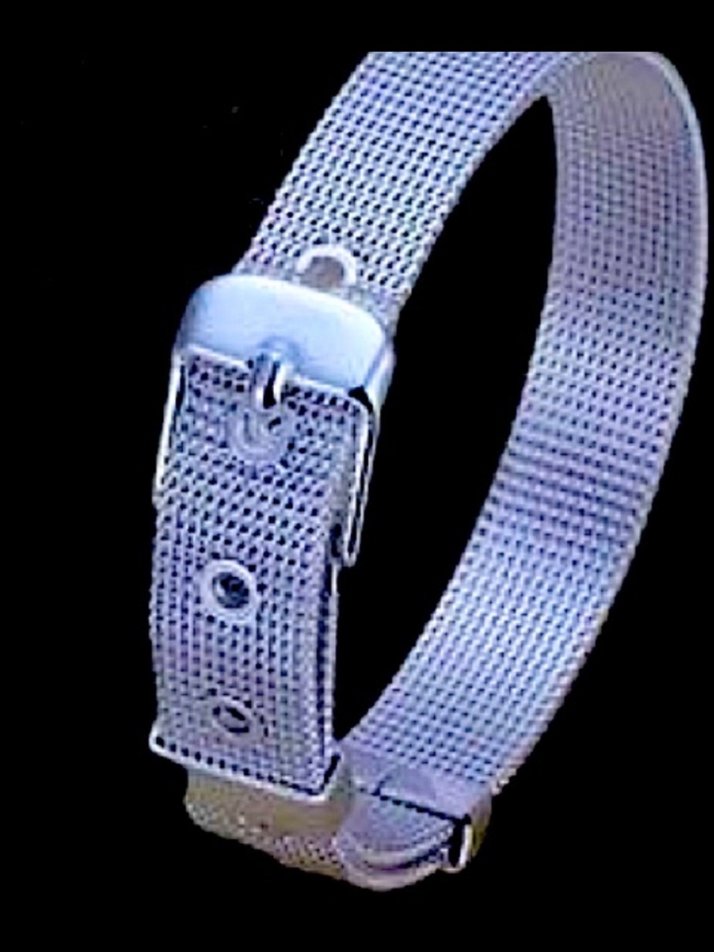 Women’s Bracelet Mesh Belt Buckle Silver NWT